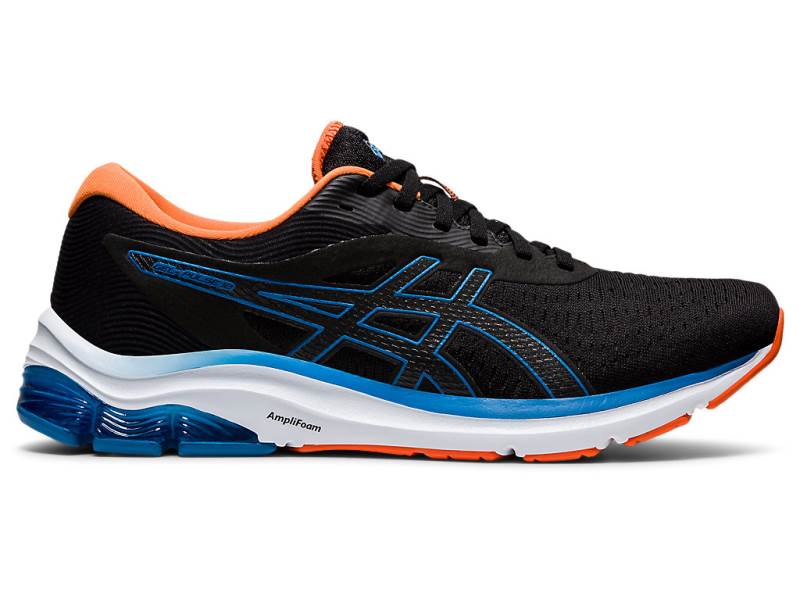 Sapatilhas Running Asics GEL-PULSE 12 Homem Pretas, 3745A249.365